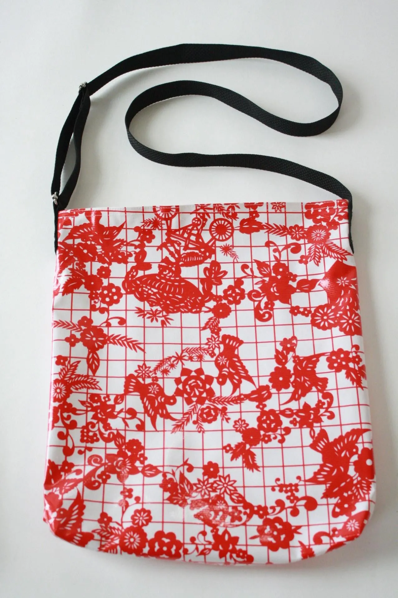 Oilcloth Crossover Bags