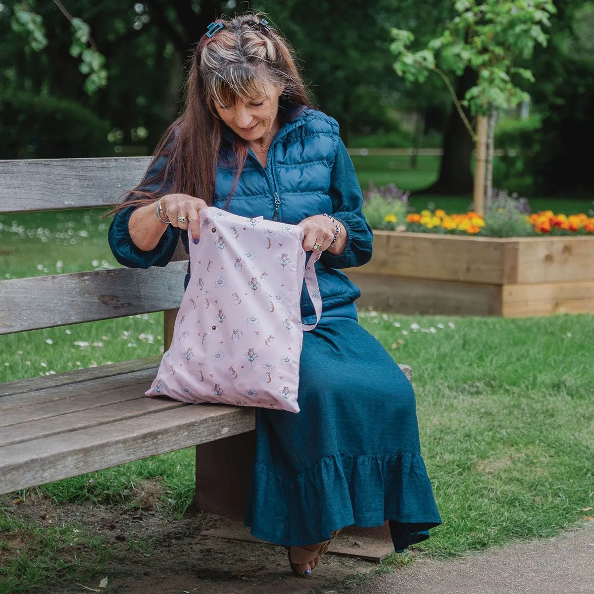 'Oops a Daisy' Mouse Foldable Shopping Bag