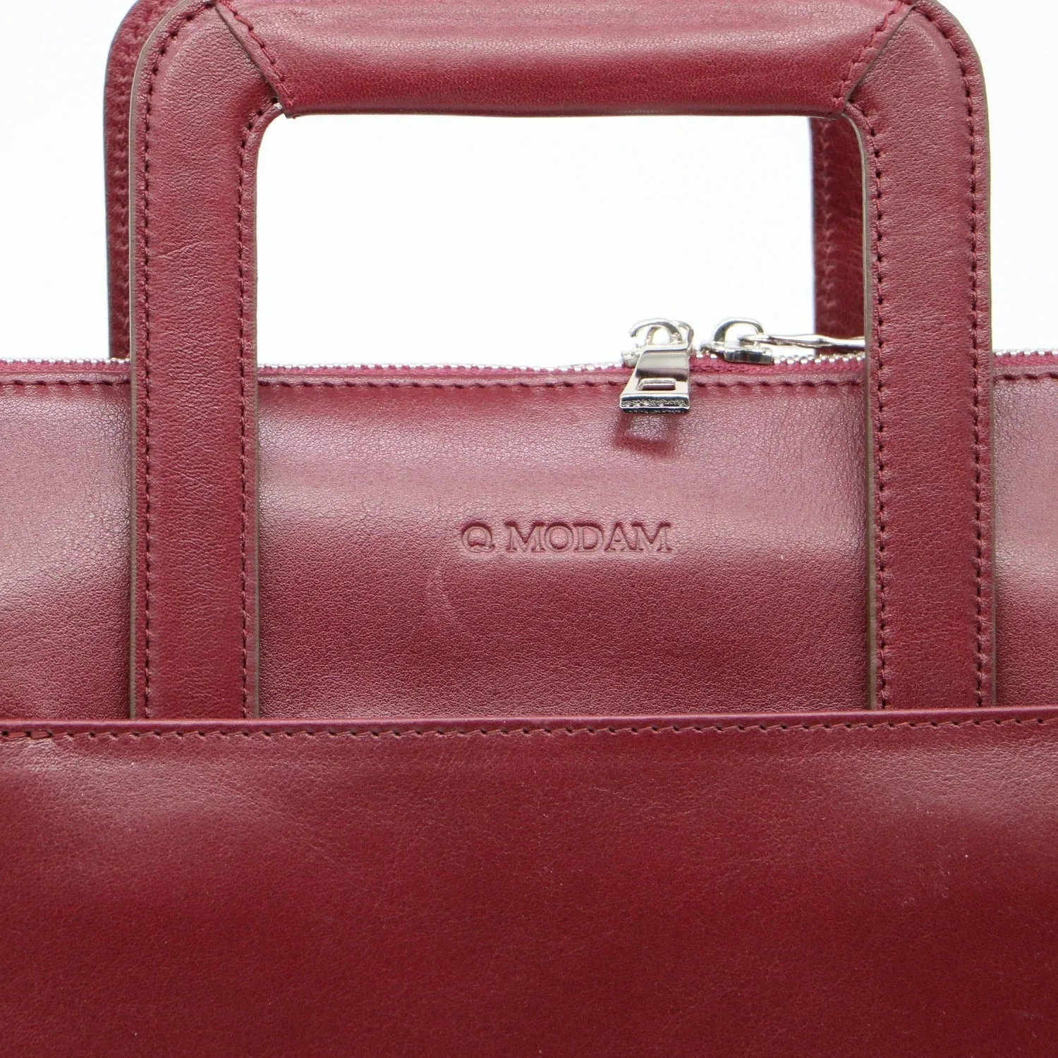 Ozzell Premium Soft Leather Laptop File Bag