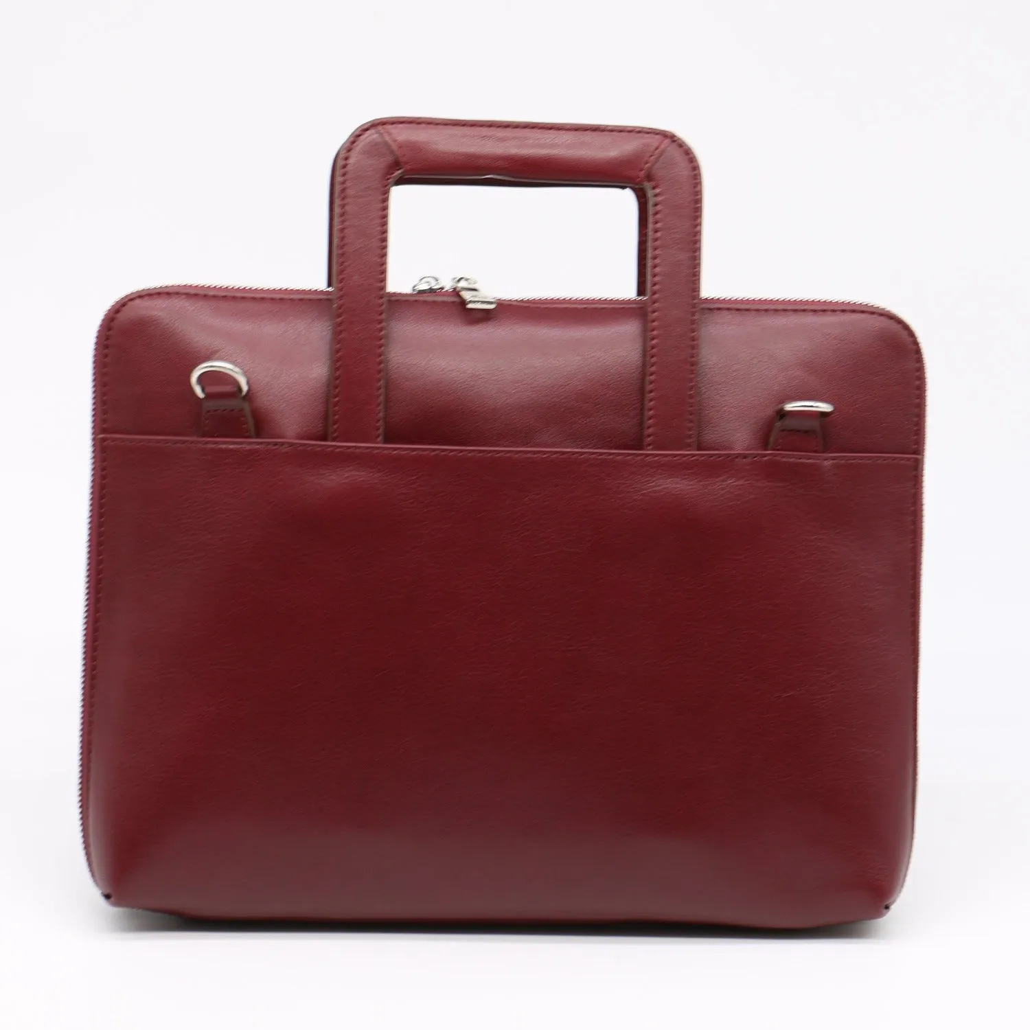 Ozzell Premium Soft Leather Laptop File Bag