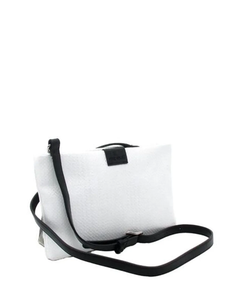 Pepe Moll Penelope White/Black Shoulder/Crossbody Bag