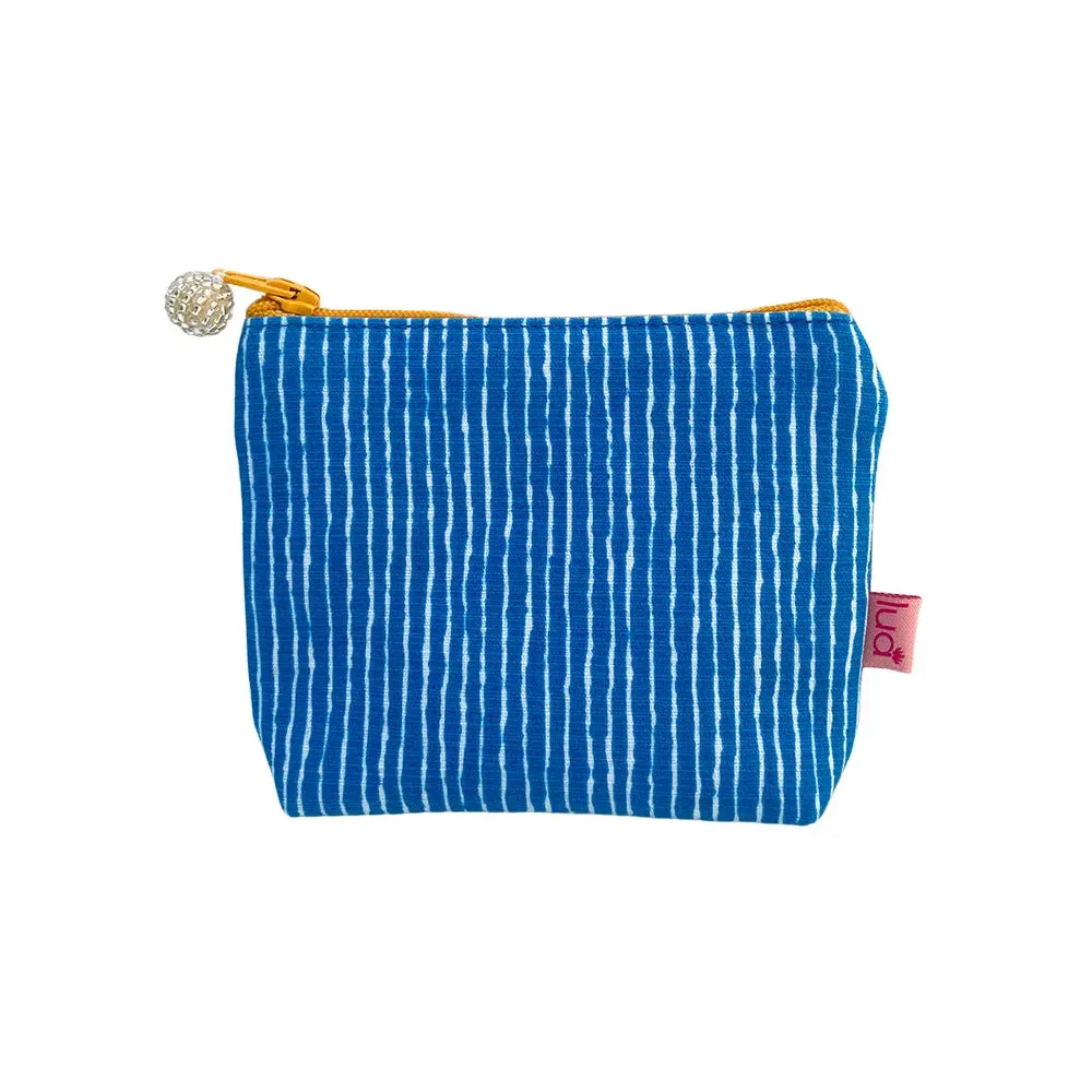 Petrol Stripe Mini Purse By Lua