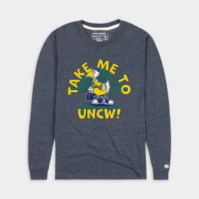 "Take Me to UNCW!" Vintage Long Sleeve