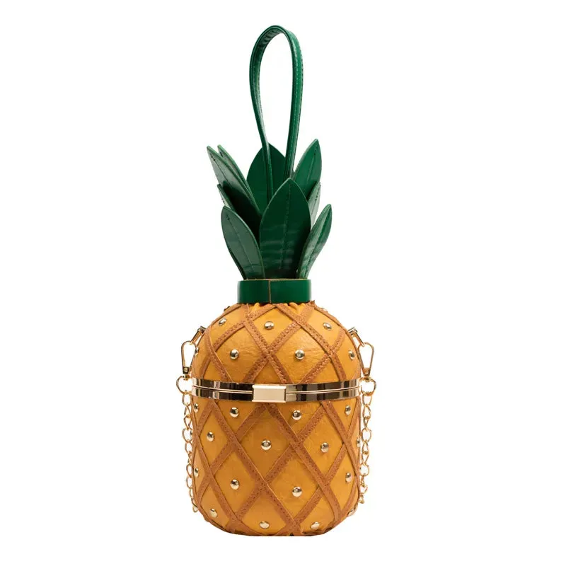 Styling Pineapple Bucket Bag