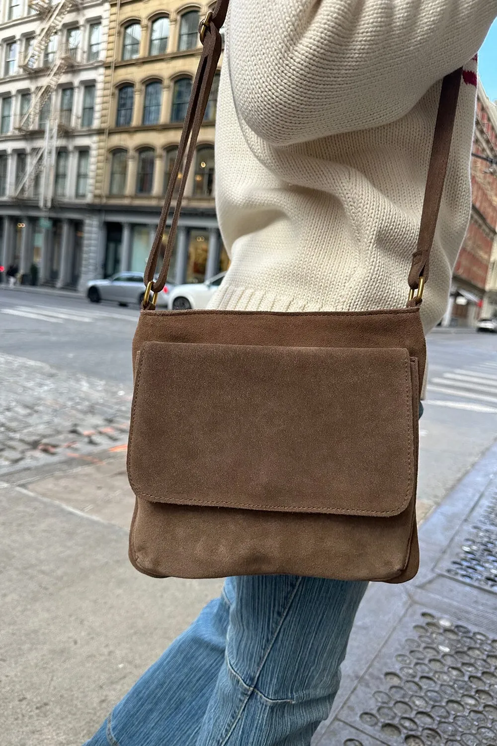 Suede Purse