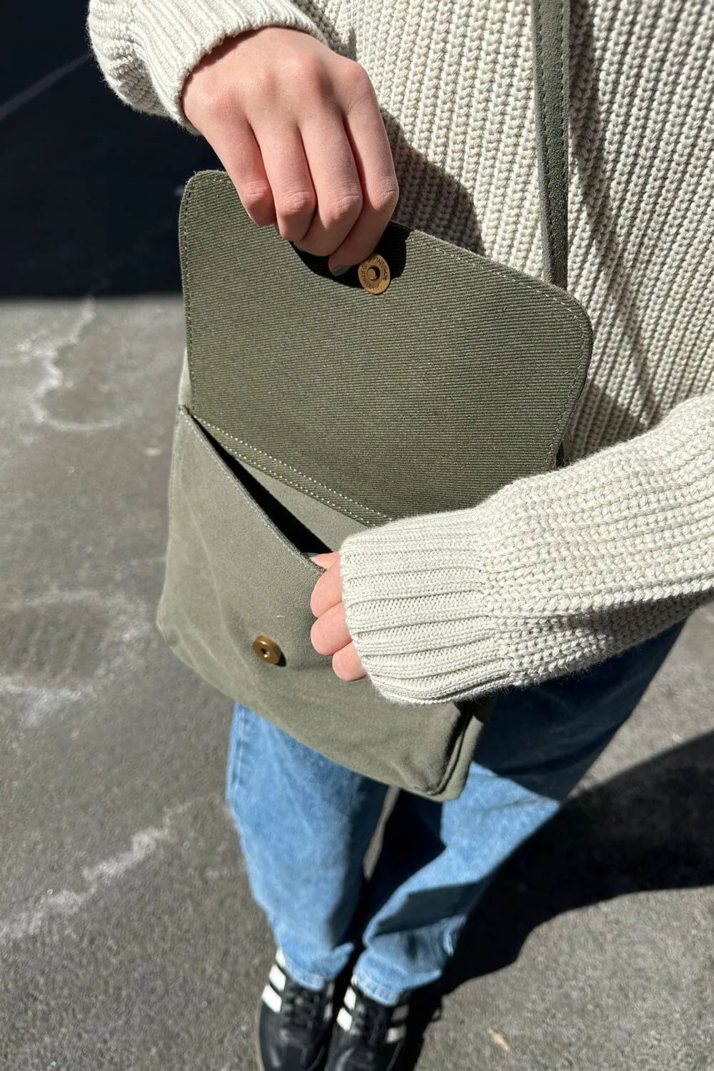 Suede Purse