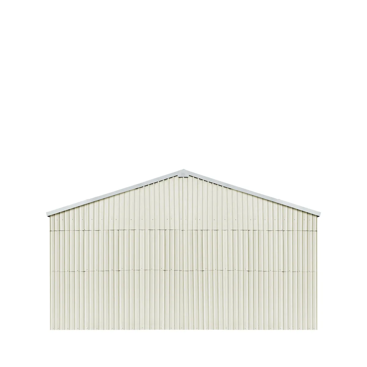 TMG Industrial 25’ x 41’ Double Garage Metal Barn Shed with Side Entry Door, 1025 Sq-Ft Floor Space, 9’8” Eave Height, 27 GA Metal, Skylights, 4/12 Roof Pitch, TMG-MS2541