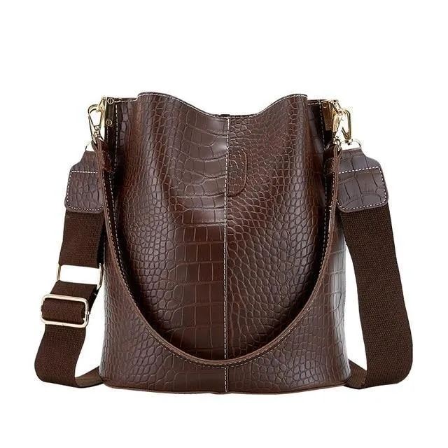 Vintage Leather Crossbody Shoulder Bag