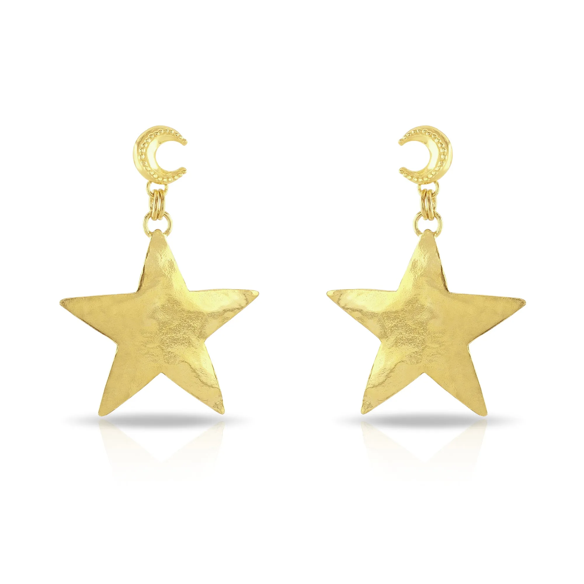 Vintage Star Earrings