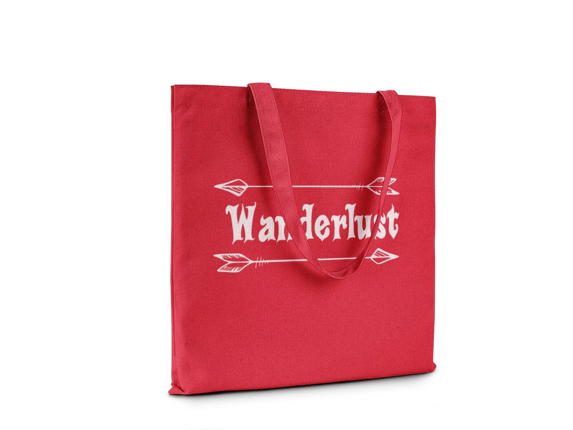 Wanderlust || Organic Cotton Tote Bag