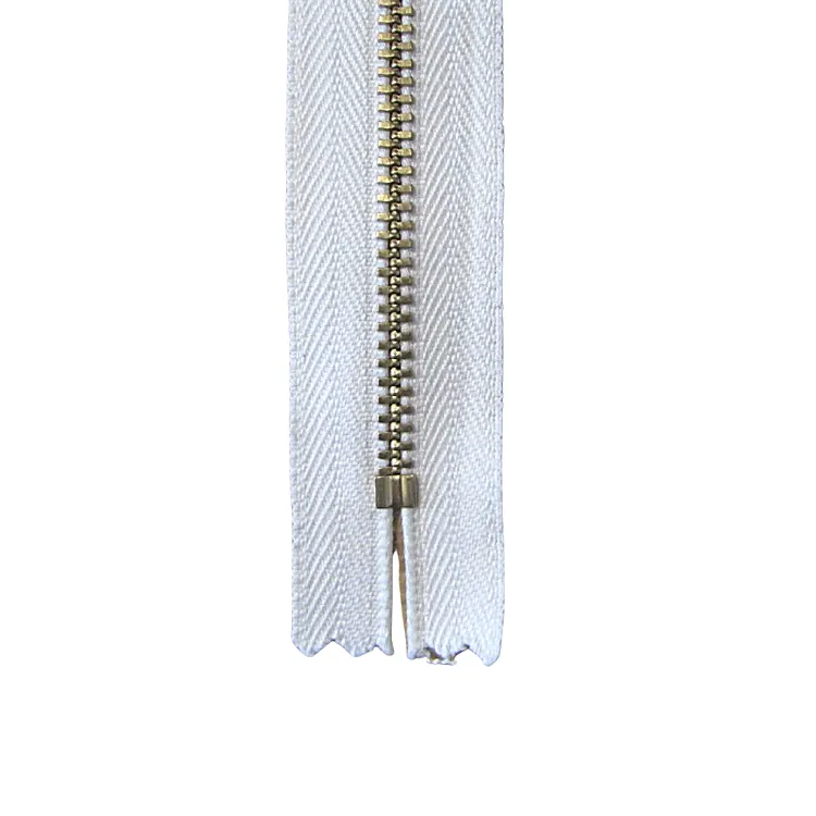 Zipper-Natural-12"-Closed Bottom