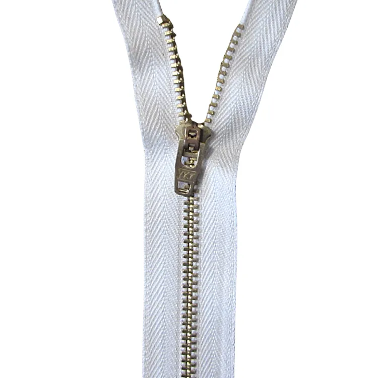 Zipper-Natural-12"-Closed Bottom